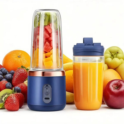 USB Personal Mini Juicer Cup Handheld Travel Blender Portable Single Double Cup for Water Bottles