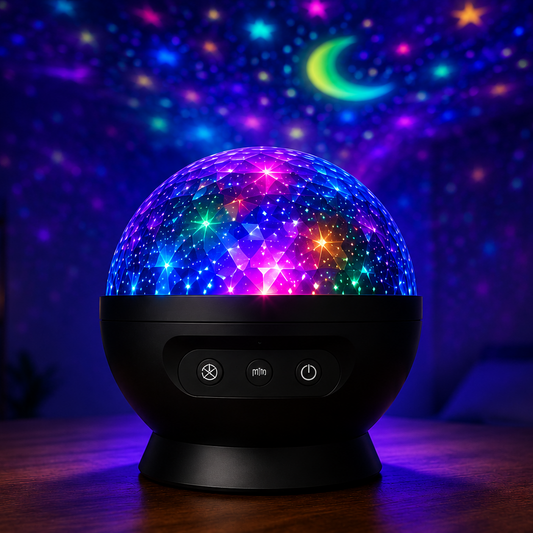 AuraGlow™ — Galaxy Star & Moon Projector