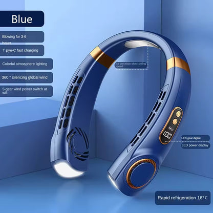 AuraBreeze™ — Hands-Free Neck Fan